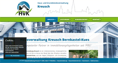 Desktop Screenshot of hausverwaltung-kreusch.de